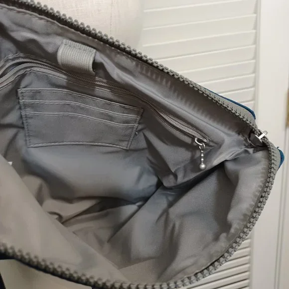 Baggallini Adjustable Crossbody Bag Blue Gray - Picture 6 of 13